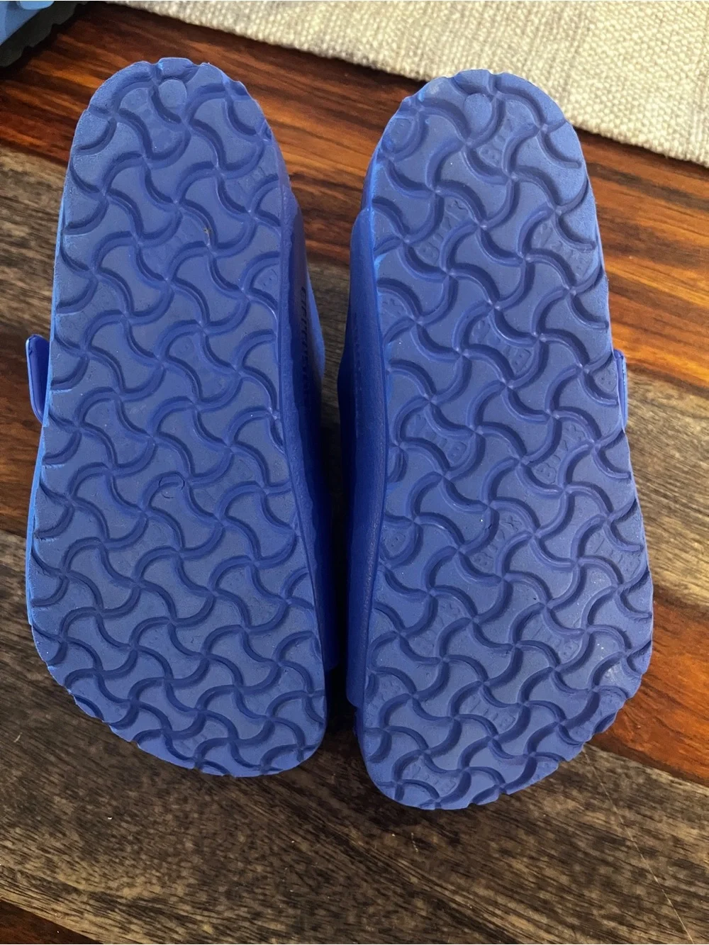 Birkenstock Kids Royal Blue EVA Double Buckle Sandals
